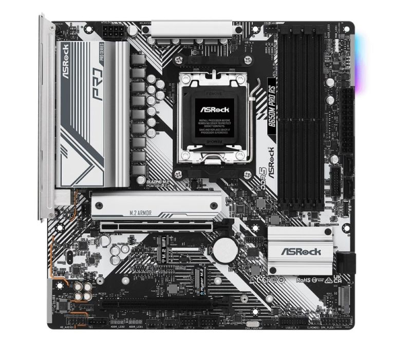 Материнская плата ASRock Socket AM5 (B650M PRO RS)