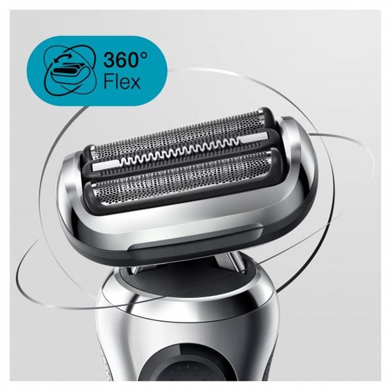 Електробритва Braun Series 7 71-S1000s Silver/Black (81770264)