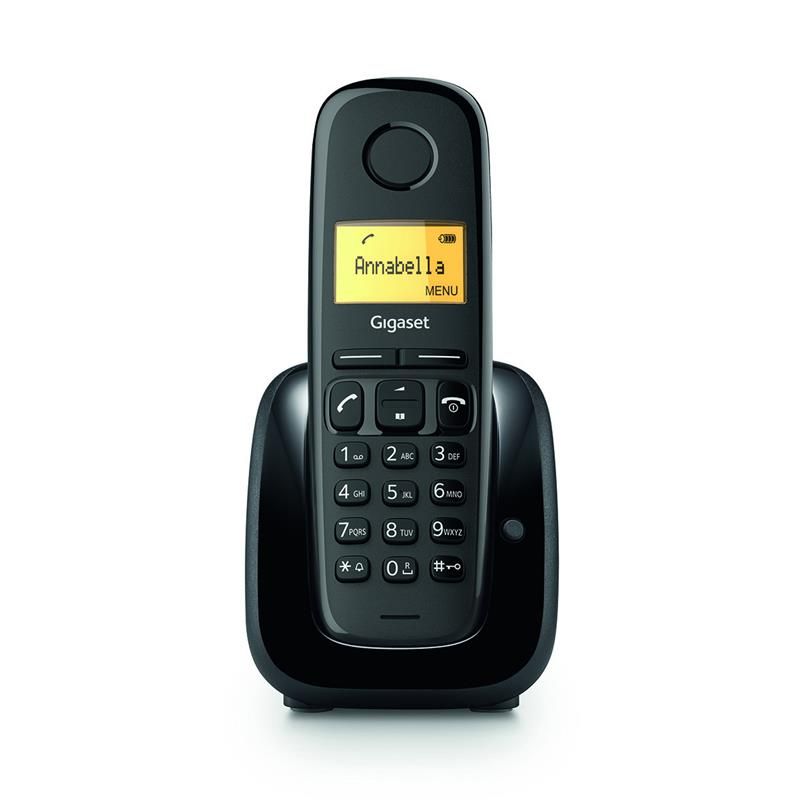 Радиотелефон DECT Gigaset A180 Black (S30852-H2807-R601) (S30852H2807R601)