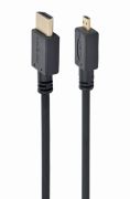 Кабель Cablexpert HDMI - micro-HDMI V 2.0 (M/M), 1.8 м, чорний пакет (CC-HDMID-6)