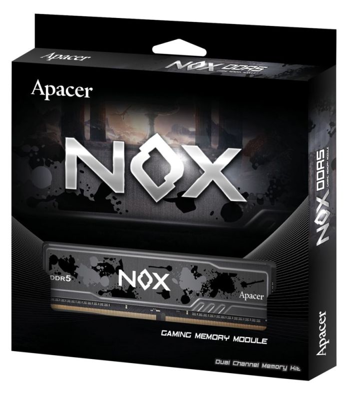 Модуль памяти DDR5 2x16GB/5600 Apacer NOX (AH5U32G56C522MBAA-2)