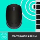 Мышь беспроводная Logitech M171 Grey/Black (910-004424)