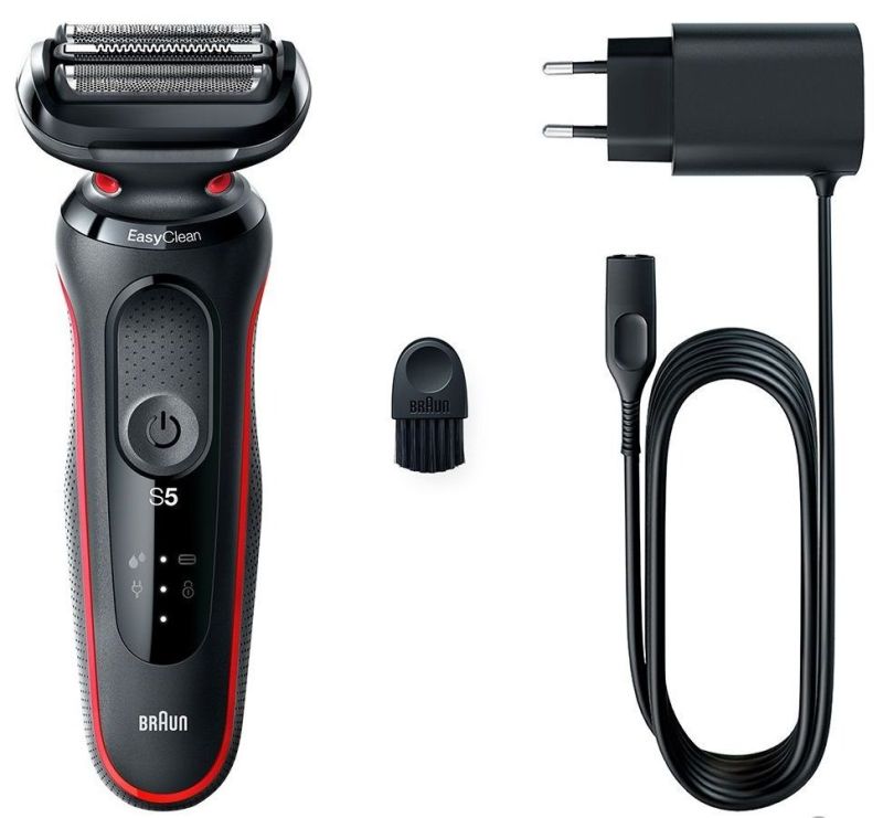 Электробритва Braun (Series 5 51-R1000s Black/Red)