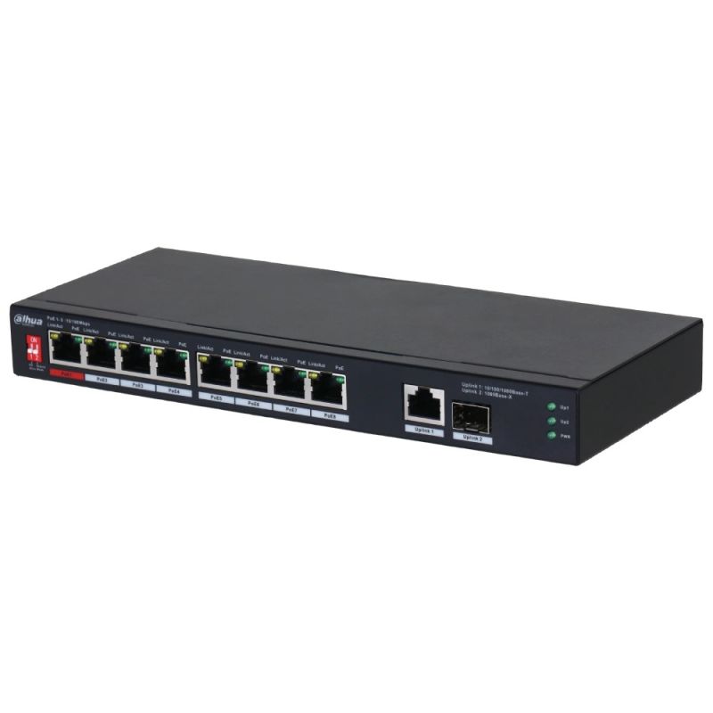 Коммутатор Dahua (DH-PFS3110-8ET1GT1GF-96)