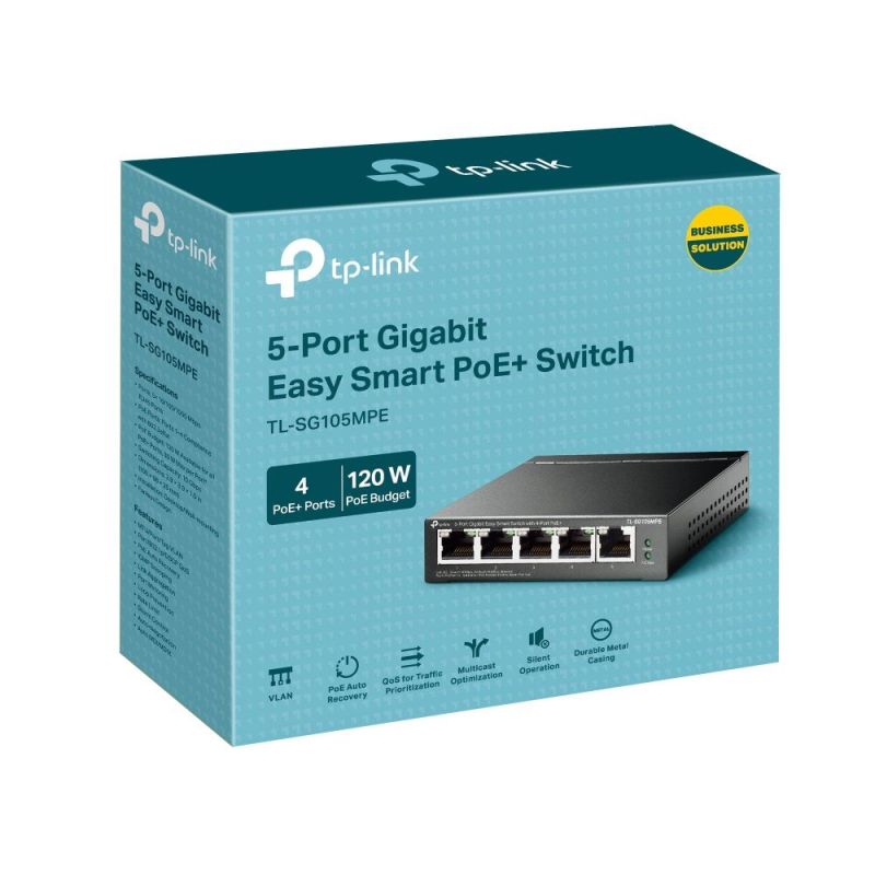 Коммутатор TP-Link (TL-SG105MPE)