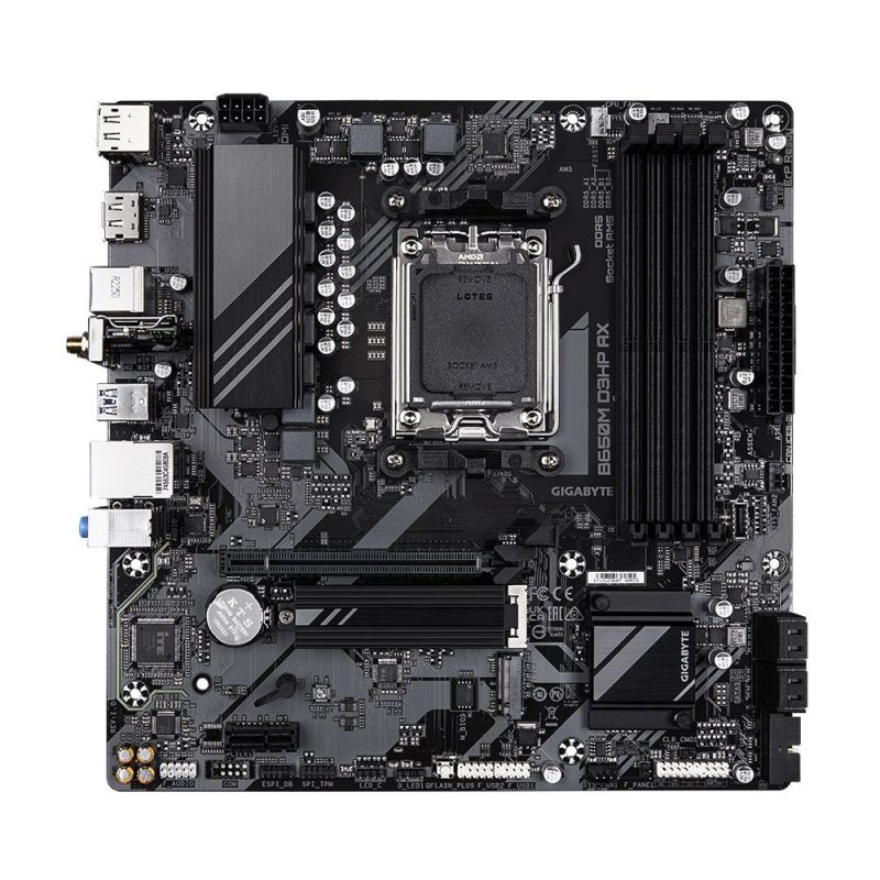 Материнська плата Gigabyte Socket AM5 (B650M D3HP AX)