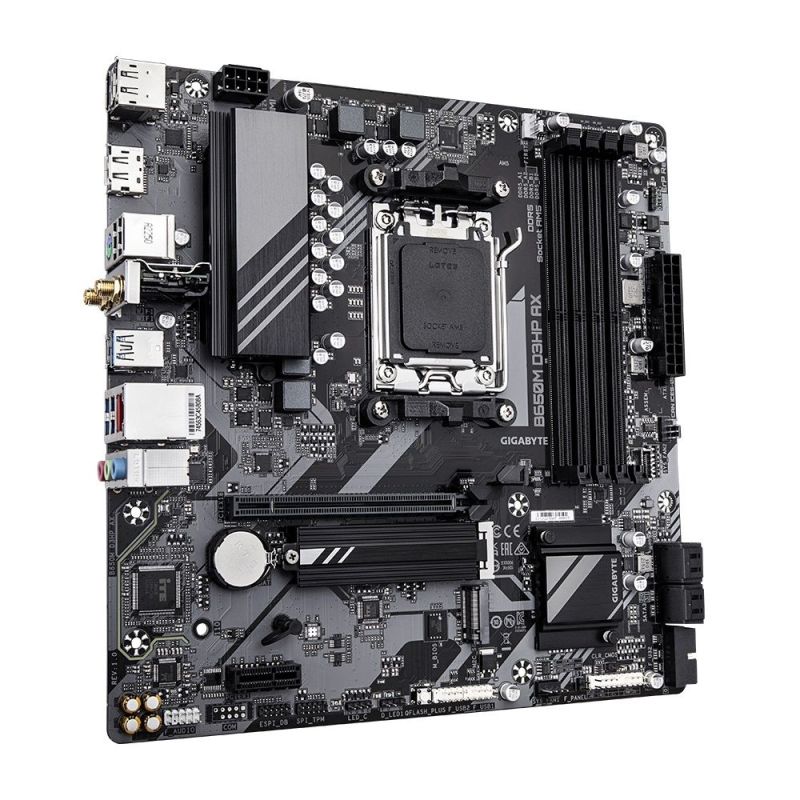 Материнська плата Gigabyte Socket AM5 (B650M D3HP AX)