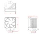 Кулер процесорний ID-Cooling Frozn A400 Black (FROZN A400 Black)