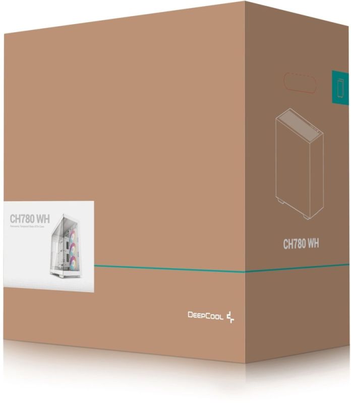 Корпус DeepCool CH780 White без БП (R-CH780-WHADE41-G-1)