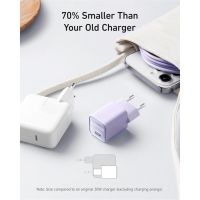 Мережевий зарядний пристрій Anker PowerPort 511 Nano III White, 30 W USB Type-C (A2147G21)
