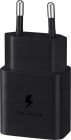 Сетевое зарядное устройство Samsung EP-T1510X Black, 1хUSB Type-C, 15W (EP-T1510NBEGEU)