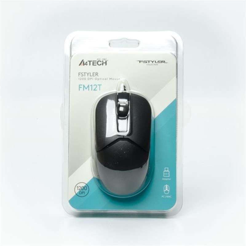 Миша A4Tech Fstyler FM12T Black (FM12T (Black))