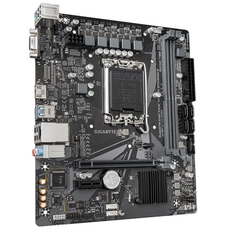 Материнская плата Gigabyte Socket 1700 (H610M H V3 DDR4)