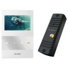 Комплект відеодомофону Slinex (ML-16HD(Black)+SQ-04M(White))