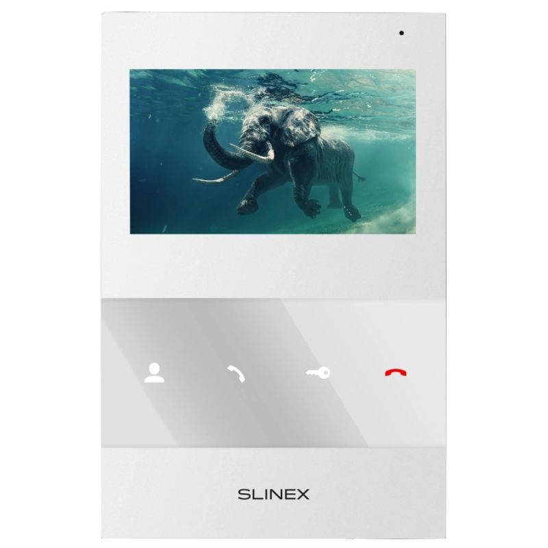 Комплект відеодомофону Slinex (ML-16HD(Black)+SQ-04M(White))