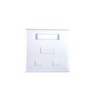 Розетка EServer 2хRJ-45, Cat5Е, внешняя, белый (WT-2015A)