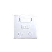 Розетка EServer 2хRJ-45, Cat5Е, внешняя, белый (WT-2015A)