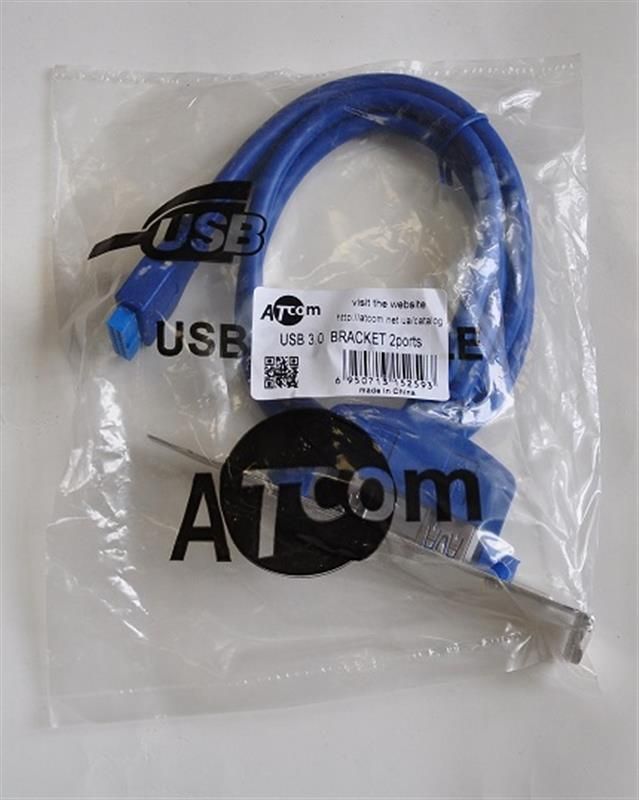 Планка розширення Atcom USB3.0 2port  (15259)