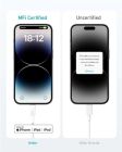 Кабель Anker 322 USB-C - Lightning, 1.8 м, White (A81B6H21)