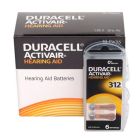 Батарейка Duracell Activair 312 BL 6 шт (для слуховых аппаратов) (3969)