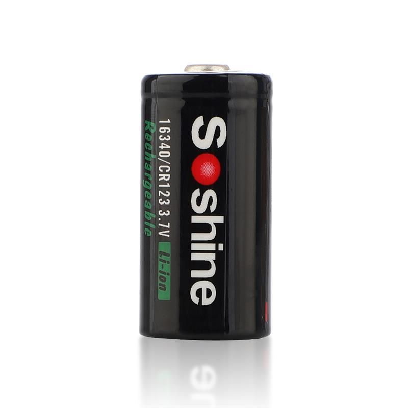 Аккумулятор Soshine CR123A/16340 700mAh 1шт (RCR123-3.7-700)