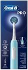 Зубна електрощітка Braun Oral-B Pro1 (D305.513.3 CrossAction Caribbean Blue)