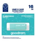 Флеш-накопитель USB3.2 16GB Goodram UME3 Care Green (UME3-0160CRR11)