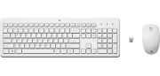 Комплект бездротовий HP 230 мишка і клавіатура Combo, білий (3L1F0AA)