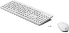 Комплект бездротовий HP 230 мишка і клавіатура Combo, білий (3L1F0AA)