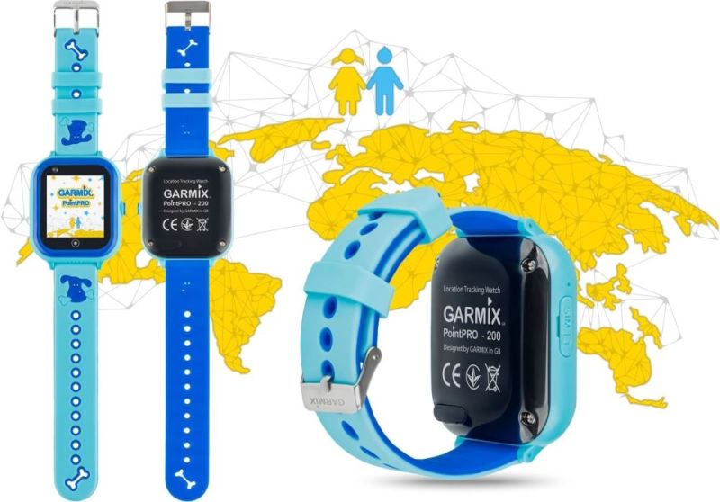 Детские смарт-часы Garmix (PointPRO-200 4G/GPS/WiFi Blue)