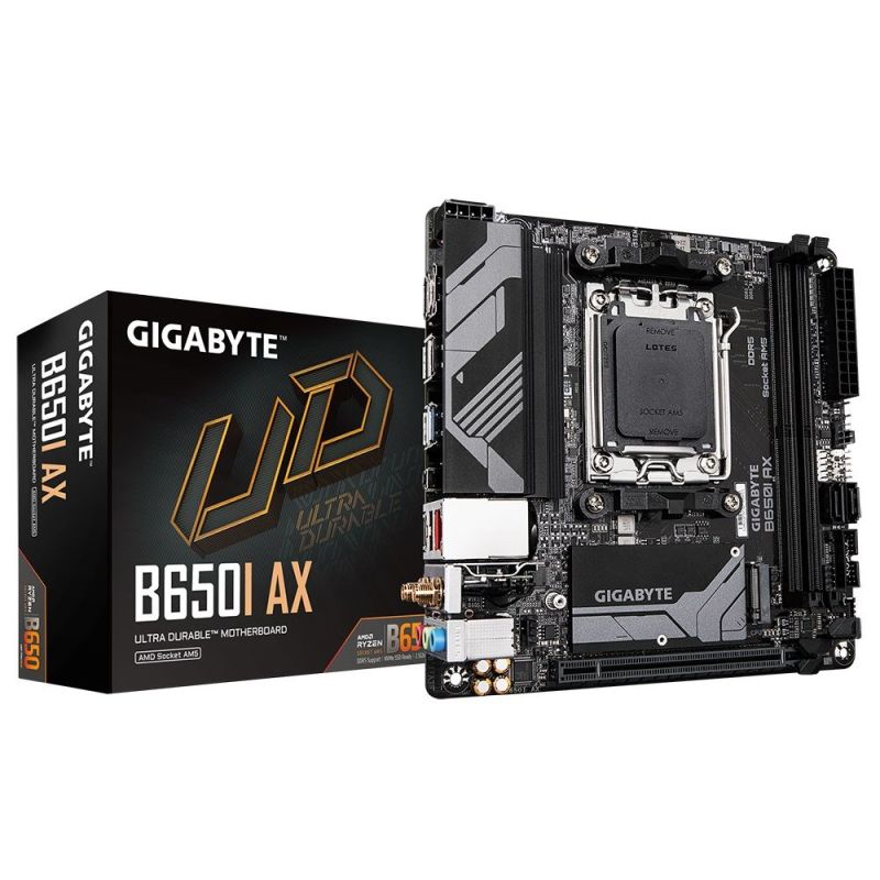 Материнская плата Gigabyte Socket AM5 (B650I AX)