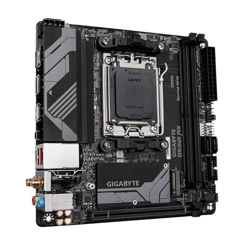 Материнская плата Gigabyte Socket AM5 (B650I AX)