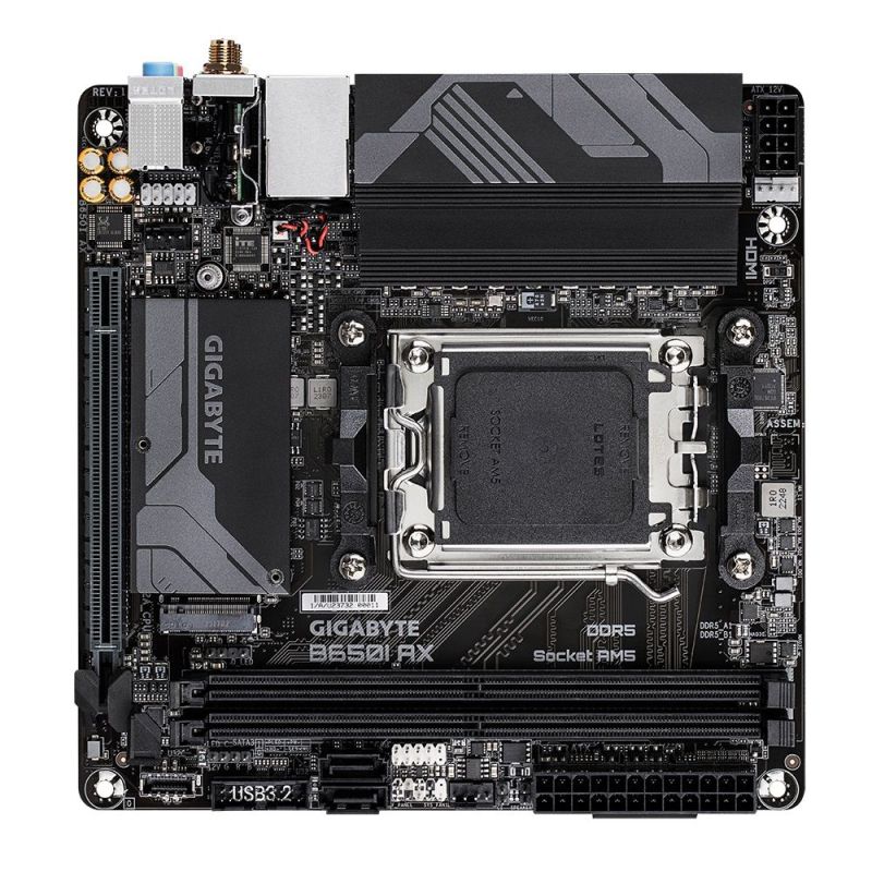 Материнская плата Gigabyte Socket AM5 (B650I AX)
