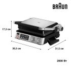 Гриль Braun MultiGrill 7 (CG 7040)