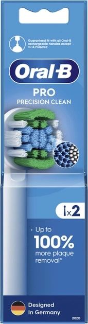 Насадка для зубної щітки Braun Oral-B Pro Precision Clean EB20RX Clean Maximiser (2 шт)  (EB20RX Clean Maximiser (2) )