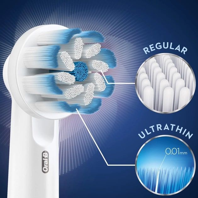 Насадка для зубної електрощітки Braun Oral-B Pro Sensitive Clean EB60X (2 шт) (Oral-B Pro Sensitive Clean EB60X (2))