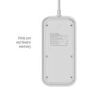 Фільтр живлення ColorWay 6 розеток, 4USB (Type-C PD20W + 3USB QC3.0) (38W), 2м, White (CW-CHE64PDW)