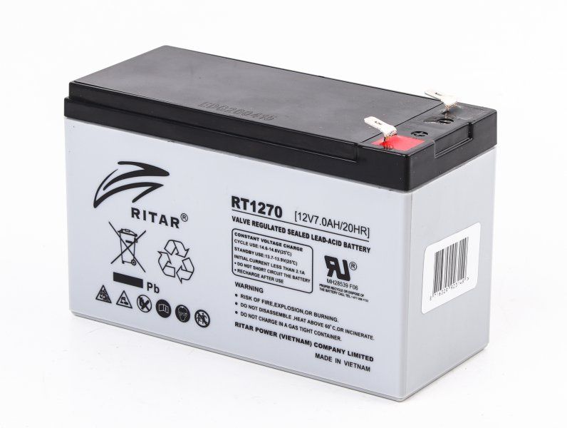 Акумуляторна батарея Ritar 12V 7Ah AGM (RT1270)