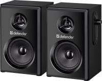 Акустична система 2.0 Defender SPK-270 10Вт, чорна, дерево, USB (65270)