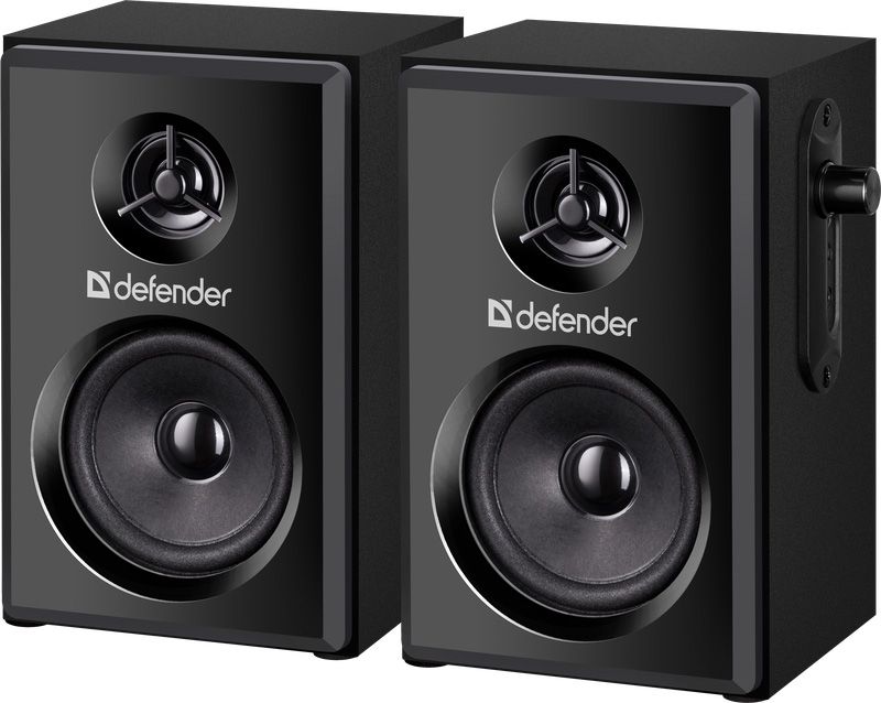 Акустична система 2.0 Defender SPK-270 10Вт, чорна, дерево, USB (65270)