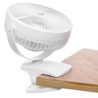 Вентилятор AdlerAD 7342 white настільний/ акумуляторний/ 5Вт/ D=15.5см/ USB-C/ білий (AD7342W)
