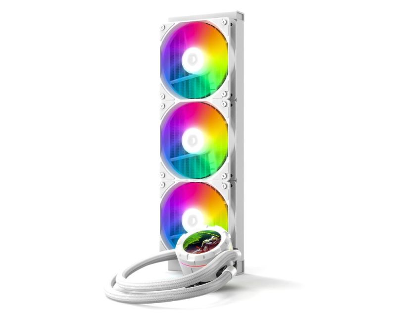 Система водяного охолодження ID-Cooling Space LCD (SL360 XE White)
