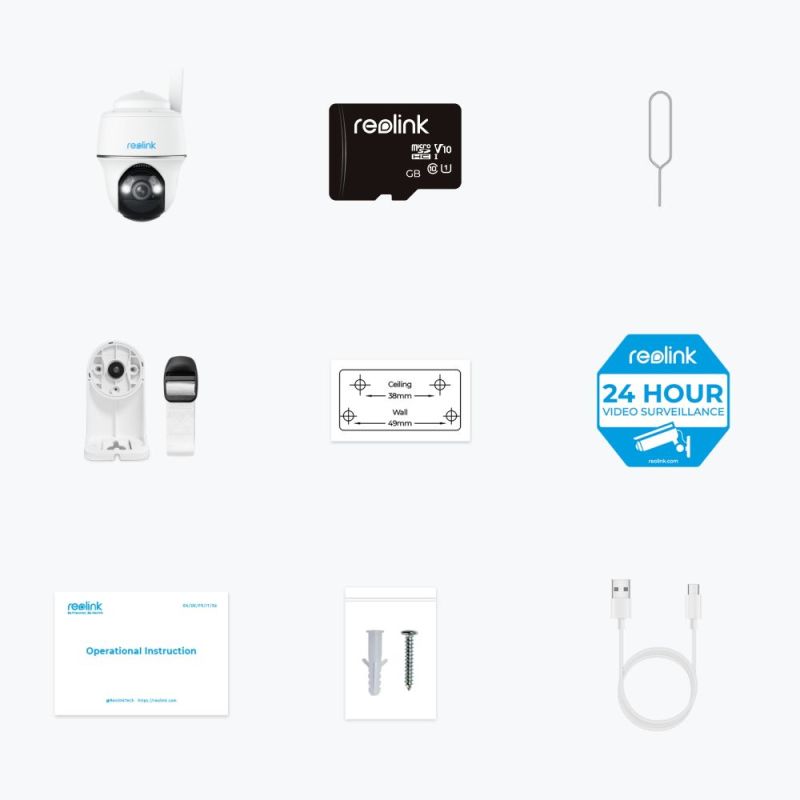 IP-камера Reolink Go Series (Go PT Plus) Без сонячної панелі (G430)