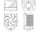 Кулер процесорний ID-Cooling Frozn A610 Black (FROZN A610 BLACK)