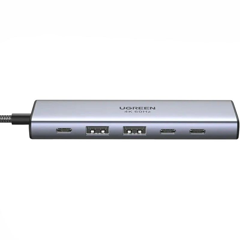 Док-станція USB3.2 Type-C --> HDMI 4K60Hz/2хUSB 3.0/2xUSB-C PD 100 Вт CM511 Ugreen (35999)