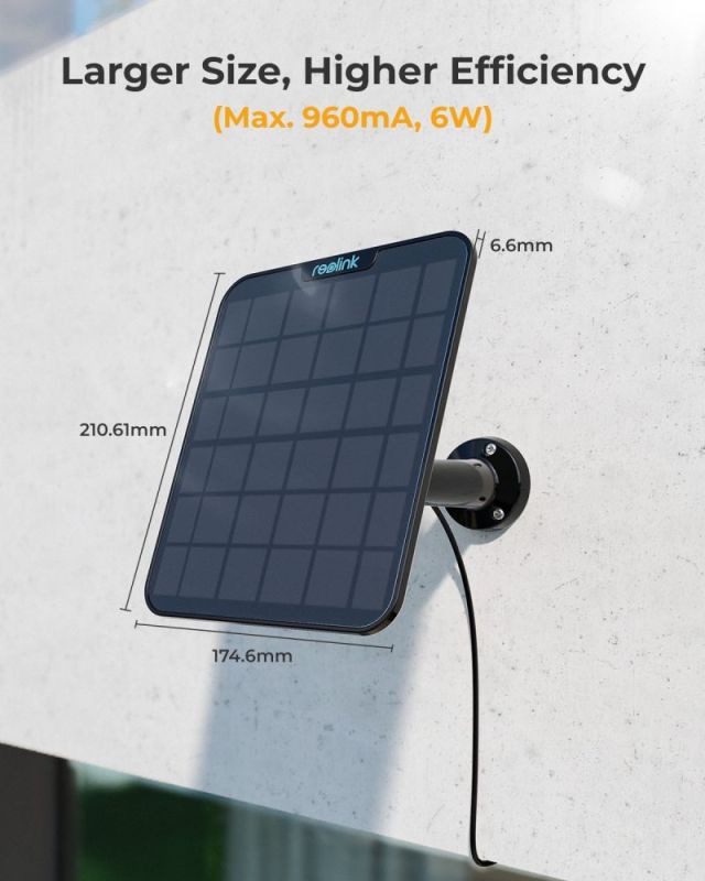Сонячна панель Reolink (Solar Panel 2 Black)