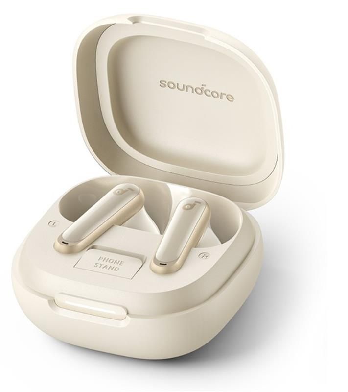 Bluetooth-гарнитура Anker SoundCore P40i Oat White (A3955G21)