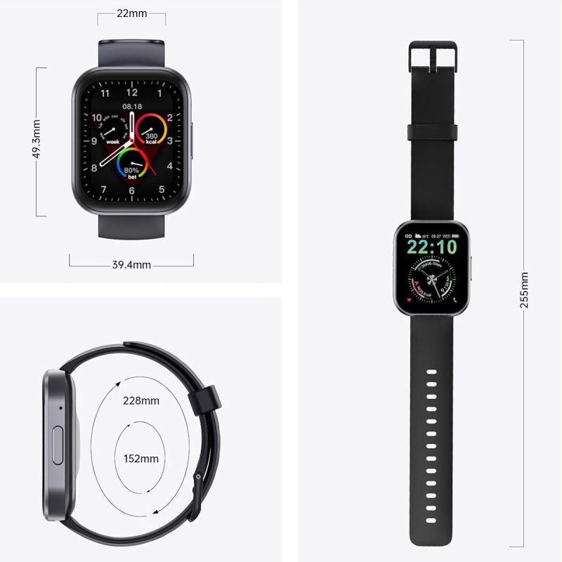 Годинник Oukitel BT103 black (6931940767064)