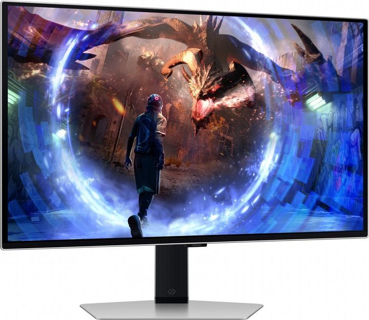 Монитор Samsung 27" Odyssey G6 LS27DG600 OLED Silver 360Hz (LS27DG600SIXUA)