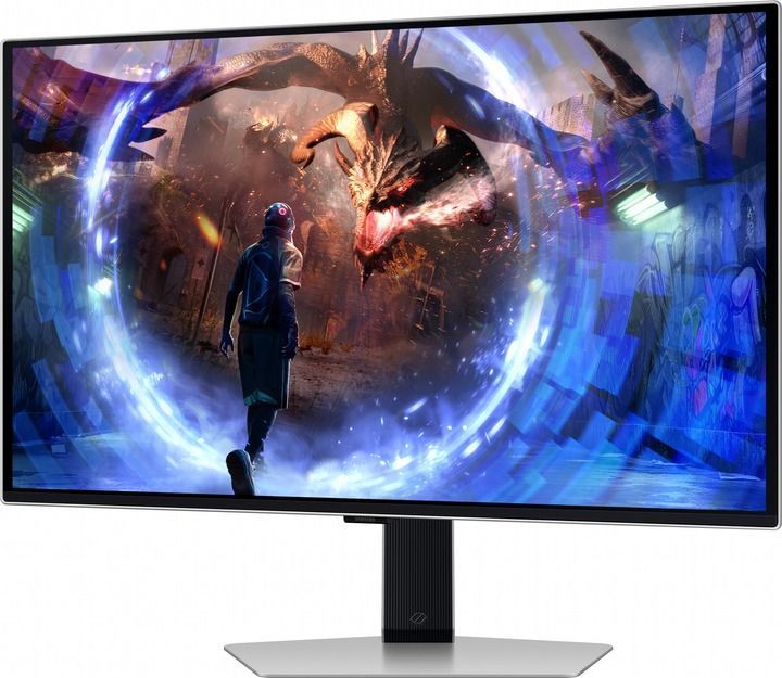 Монитор Samsung 27" Odyssey G6 LS27DG600 OLED Silver 360Hz (LS27DG600SIXUA)